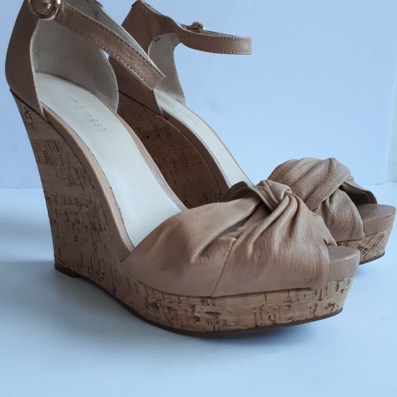 Nine West platform sandals size 7 - Picture 6 of 6